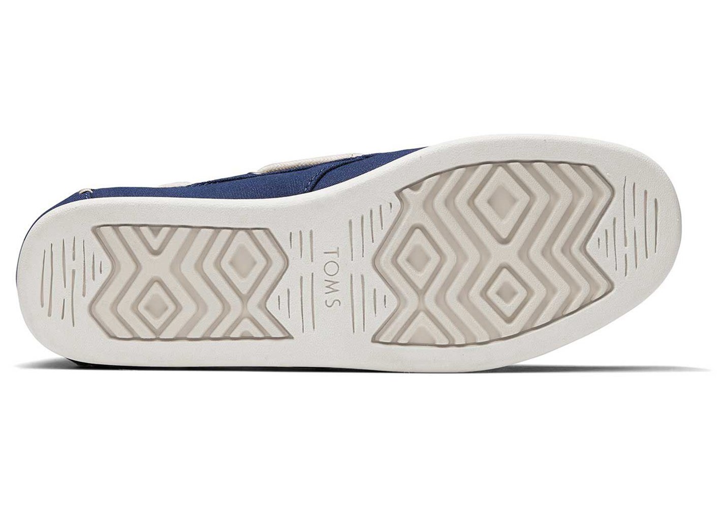 Toms Slip On Męskie Granatowe - Claremont - 58HPURZLI